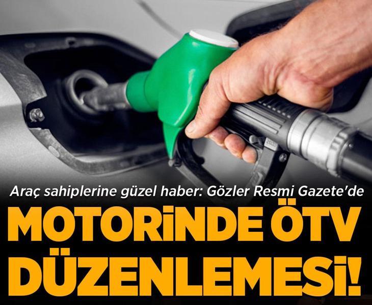 Milyonlarca araç sahibini yakından ilgilendiriyor: Motorinde ÖTV düzenlemesi! Gözler Resmi Gazete'de
