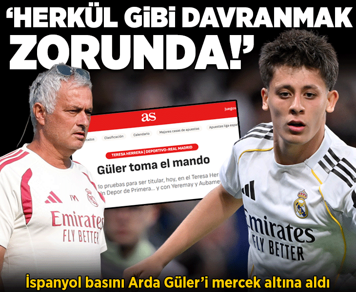 İspanyol basını Arda Güler'i mercek altına aldı! 'Herkül gibi davranmak zorunda'