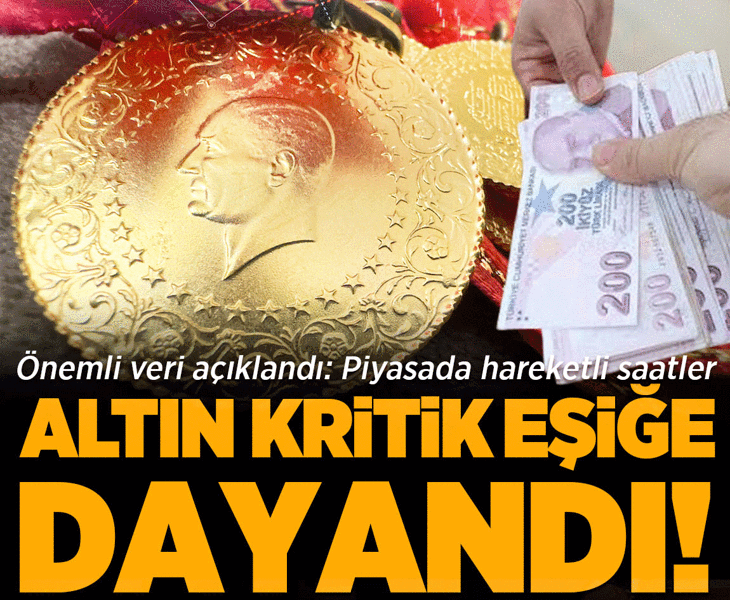Altın yatırımcısına güzel haber! Piyasada sıcak saatler: Kritik eşiğe dayandı