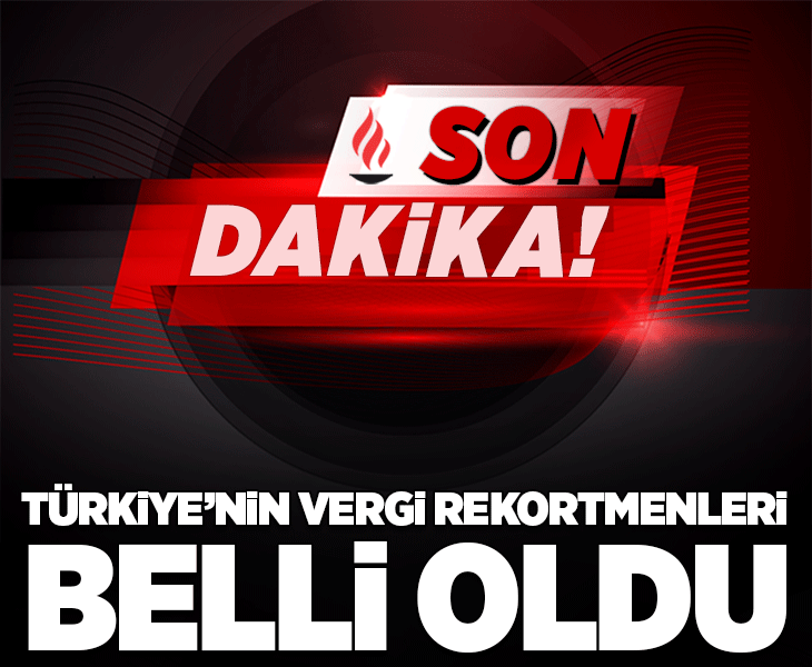 Türkiye'nin vergi rekortmenleri belli oldu! Listenin başında Selçuk Bayraktar var