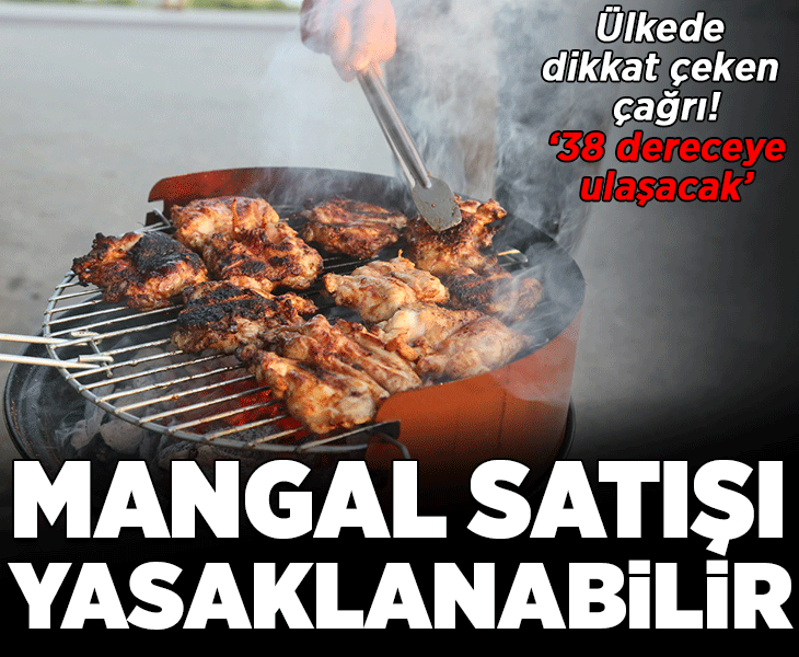 Ülkede dikkat çeken çağrı! 'Mangal satışı yasaklanabilir'