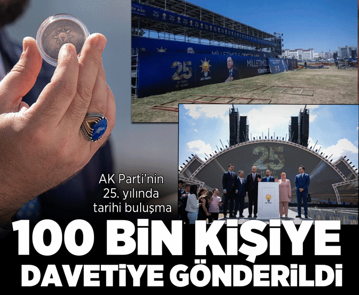 AK Parti, kuruluşunun 25’inci yılını kutluyor
