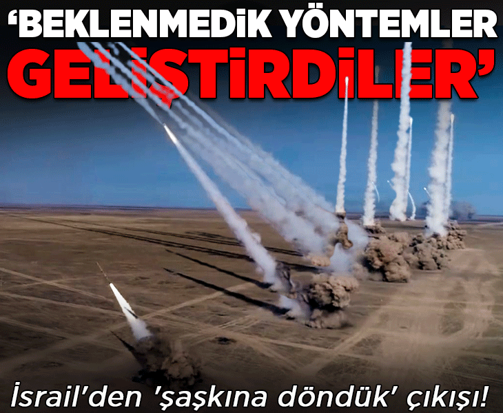 İsrail'den 'şaşkına döndük' çıkışı! 'Beklenmedik yöntemler geliştirdiler'