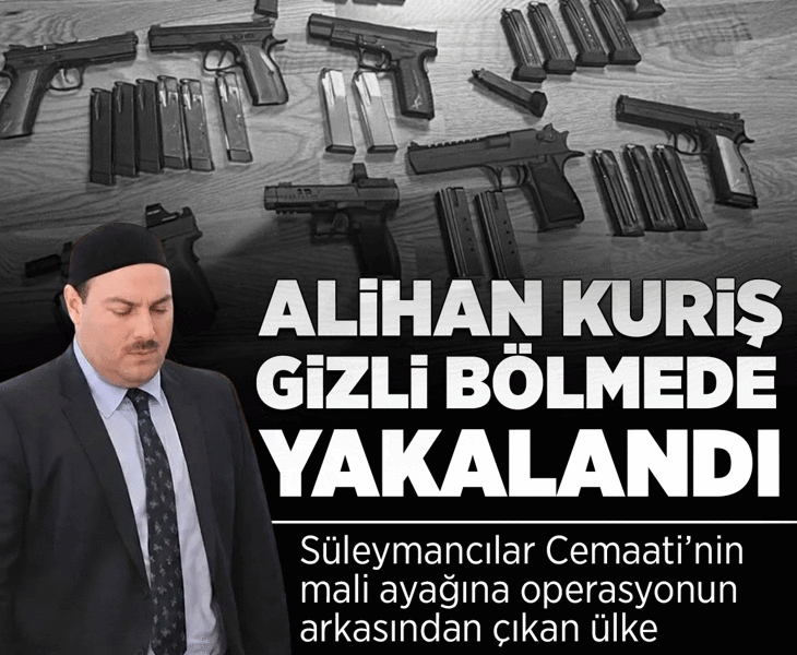 Son dakika: Süleymancılar Cemaati’nin lideri Alihan Kuriş'in nasıl yakalandığı ortaya çıktı