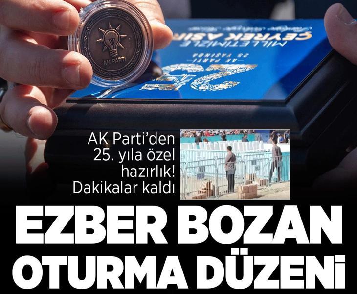 AK Parti, kuruluşunun 25’inci yılını kutluyor