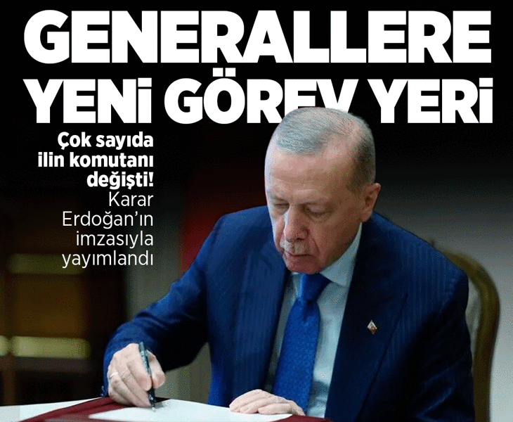 Atama kararları Resmi Gazete'de yayımlandı! 7 general ve 18 albay bir üst rütbeye terfi etti