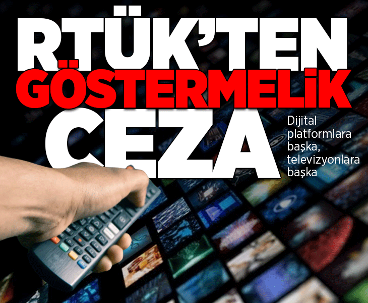 RTÜK'ten dijital platformlara 250 bin TL'lik 'göstermelik' ceza