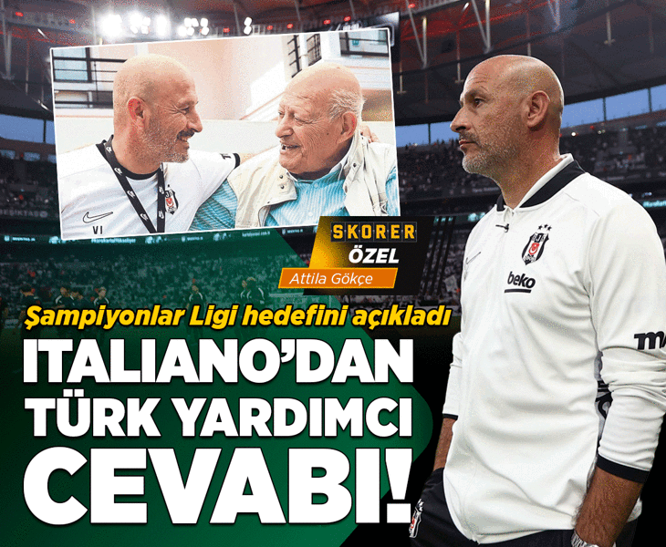 İtaliano'dan Türk yardımcı cevabı!