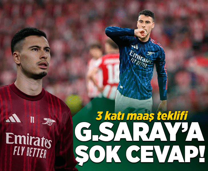 Galatasaray'ın bonservis teklifine Gabriel Martinelli'den cevap!