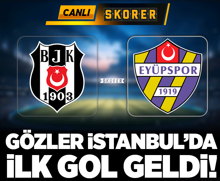 Beşiktaş sezonun ilk maçında Eyüpspor'u konuk ediyor