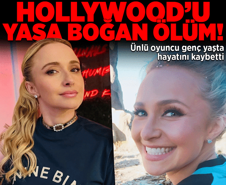 Hollywood'u yasa boğan ölüm! Hayden Panettiere 36 yaşında hayatını kaybetti