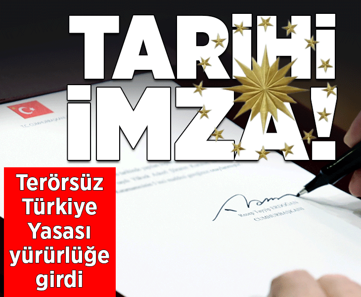 Çerçeve Yasa Resmi Gazete’de yayımlandı! Cumhurbaşkanı Erdoğan: Hayırlara vesile olsun