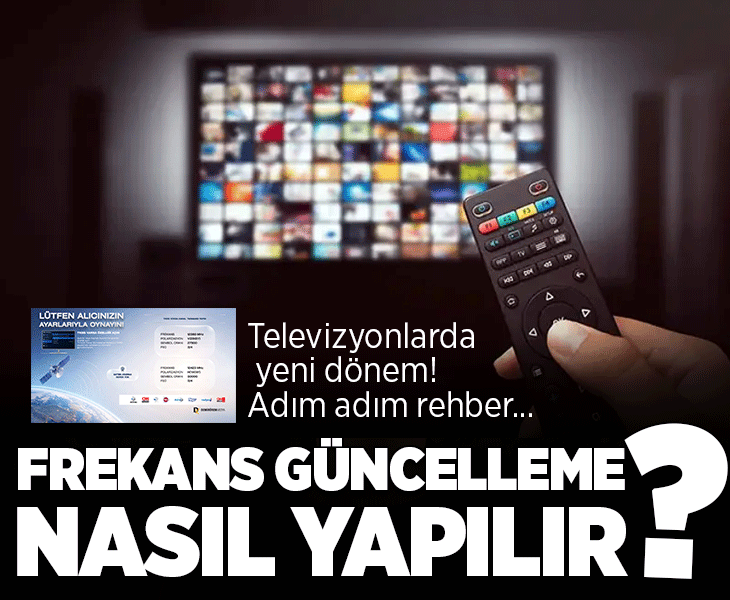 Türksat 4A'ya geçildi: Televizyonunda kanallar kaybolduysa ne yapılmalı?