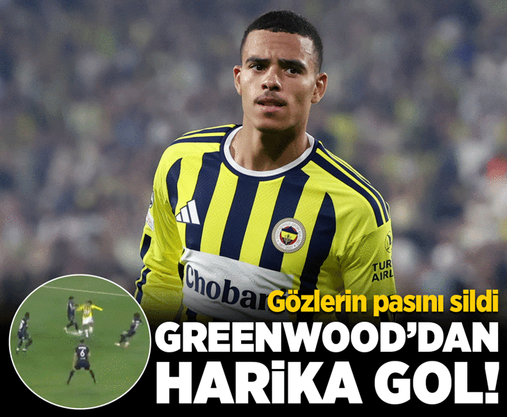 Fenerbahçe'de Mason Greenwood'dan muhteşem gol! Gözlerin pasını sildi