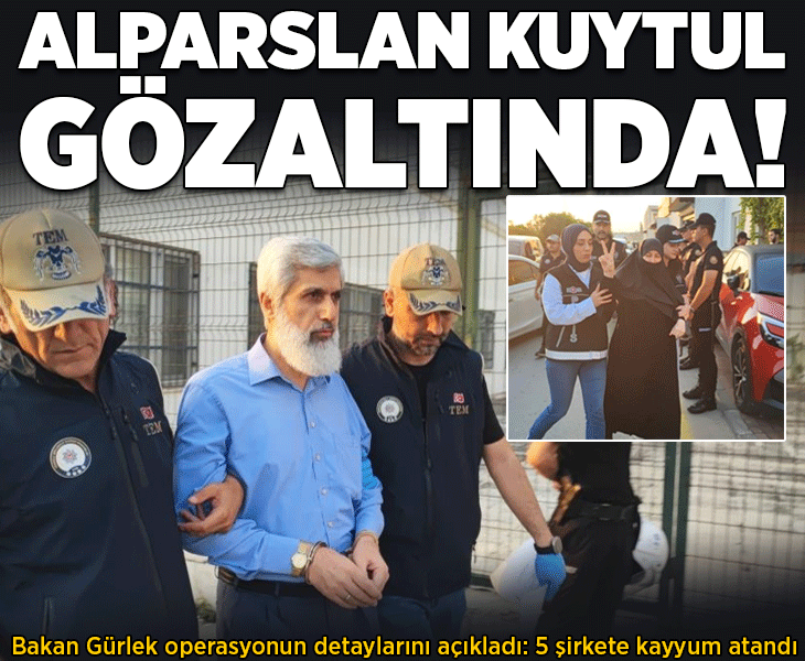 Son dakika.... Furkan Vakfı'na operasyon! Alparslan Kuytul gözaltına alındı