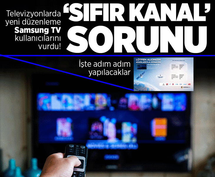 Türksat 4A geçişi Samsung TV kullanıcılarını vurdu: Kanal ve ses sorunu nasıl çözülür?