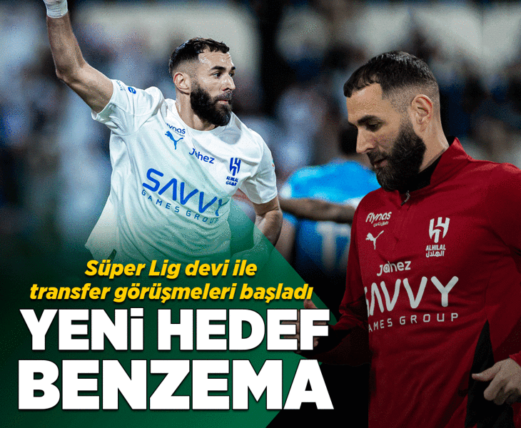 Trabzonspor'da yeni hedef Karim Benzema!
