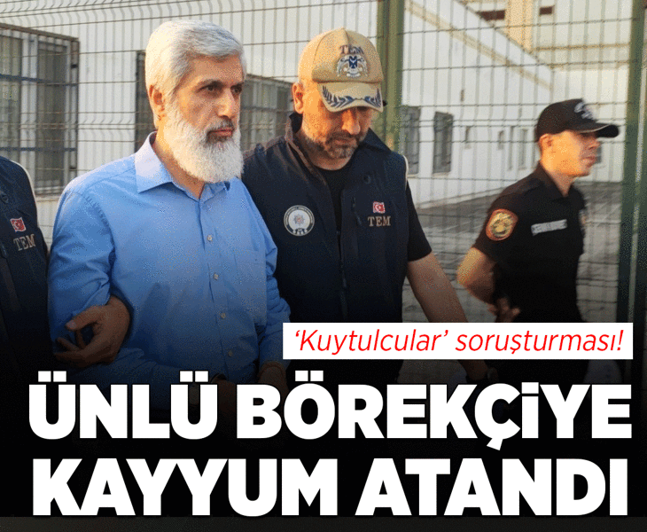 Kuytulcular operasyonunda flaş gelişme! Levent Börek’e kayyum atandı