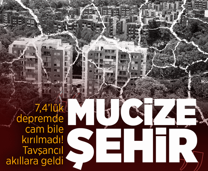 7,4 büyüklüğündeki depremde cam bile kırılmadı! Tavşancıl akıllara geldi: 'Mucize şehir'
