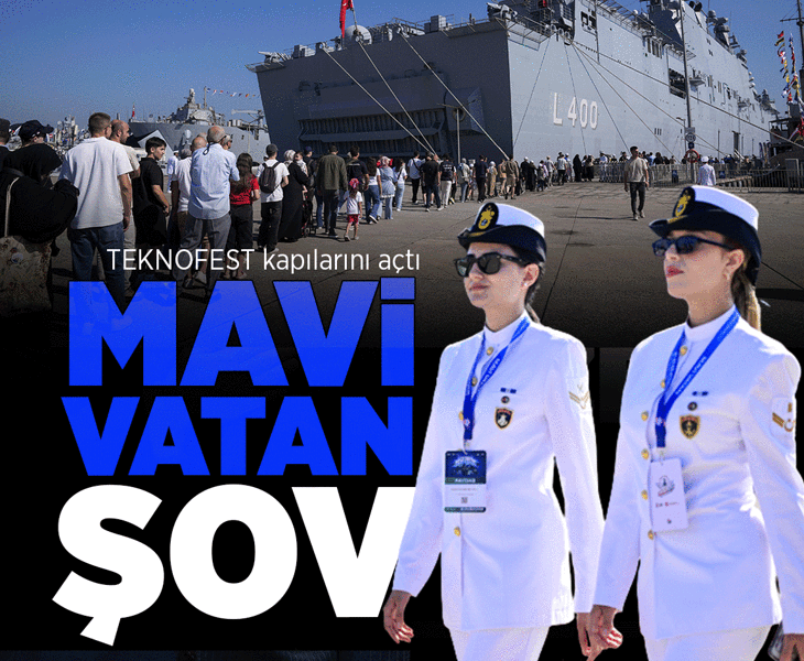 TEKNOFEST Mavi Vatan kapılarını açtı