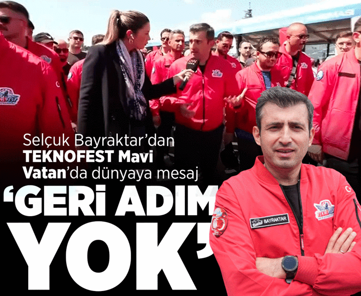 Selçuk Bayraktar’dan TEKNOFEST Mavi Vatan’da dikkat çeken mesajlar: Gençlerimiz dünyaya damgasını vuracak