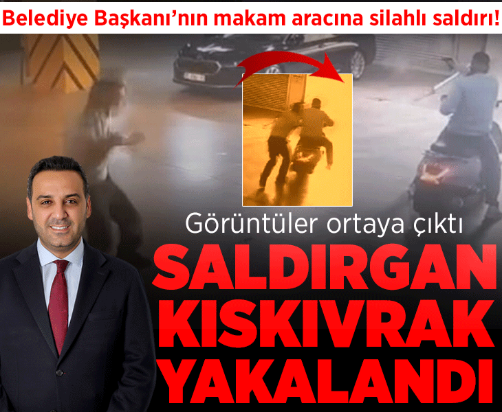 Son dakika... Çiğli Belediye Başkanı Onur Emrah Yıldız'ın aracına silahlı saldırının görüntüleri ortaya çıktı