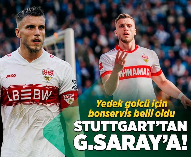 Galatasaray'a yedek golcü Stuttgart'tan!