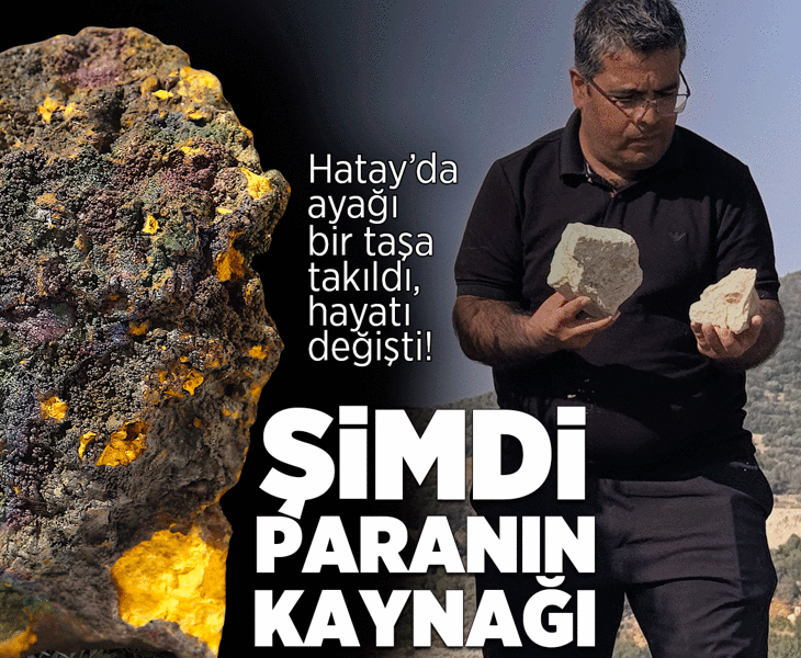 Hatay'da ayağı bir taşa takıldı, hayatı değişti! Şimdi para kaynağı