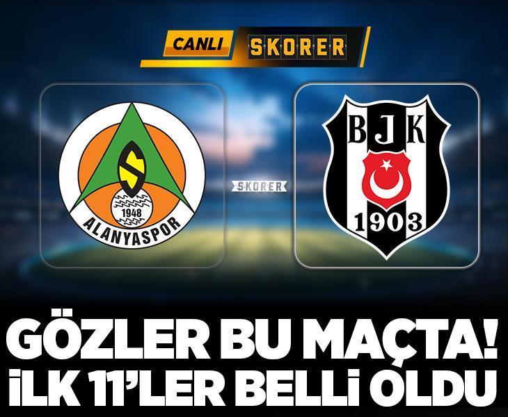 Beşiktaş, Alanyaspor deplasmanına konuk oluyor