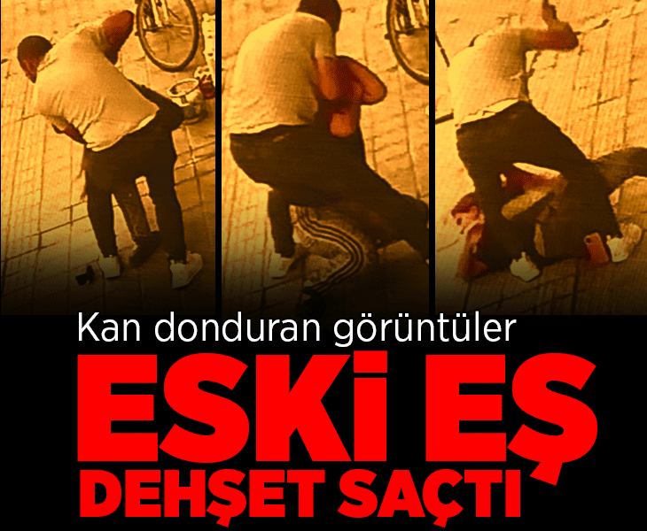 Kütahya'da eski eş vahşeti! Sokak ortasında bıçakladı; yaralı kadın markete sığındı... O anlar kamerada