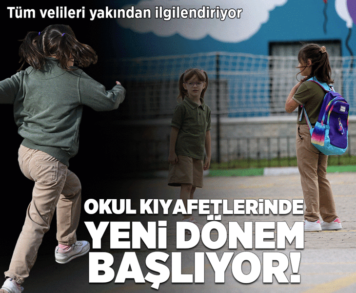 Velileri yakından ilgilendiriyor! Okul kıyafetlerinde yeni dönem