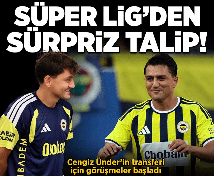 Fenerbahçe'de Cengiz Ünder'e Süper Lig'den sürpriz talip! Kulüpler arasında görüşmeler başladı