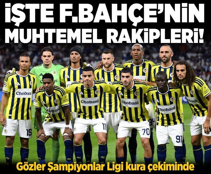 Şampiyonlar Ligi'nde kura zamanı! İşte Galatasaray ve Fenerbahçe'nin muhtemel rakipleri