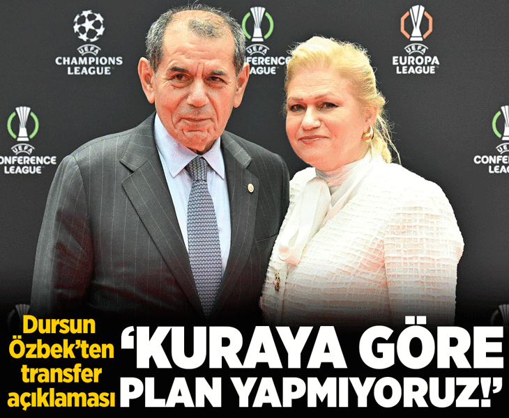 Galatasaray'da Dursun Özbek'ten transfer açıklaması! 'Kuraya göre plan yapmıyoruz'