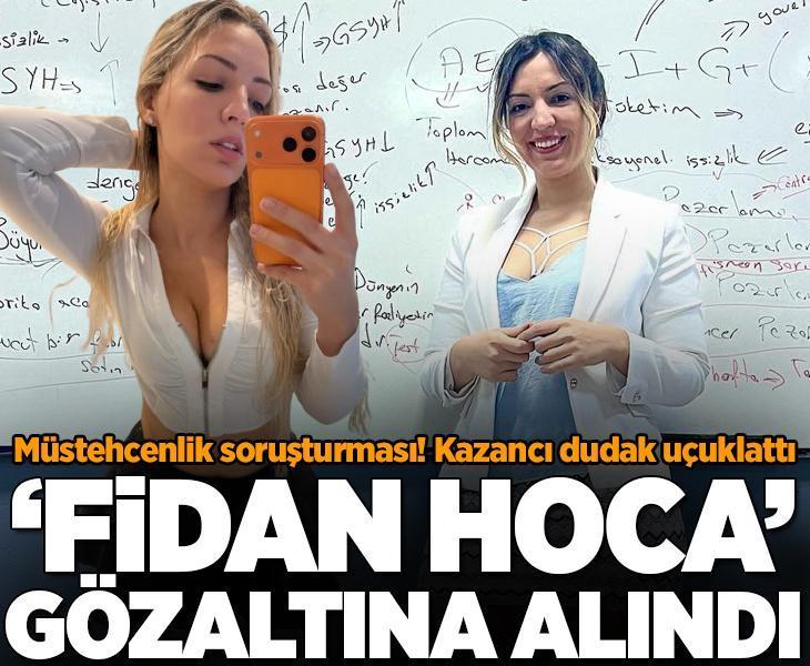 Instagram'daki kazancı ortaya çıktı! 'Fidan Hoca' olarak bilinen fenomen Fidan Atalay gözaltına alındı