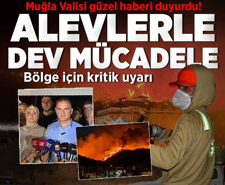 Fethiye'de şehir merkezine yakın noktada orman yangını! Havadan ve karadan müdahale başlatıldı