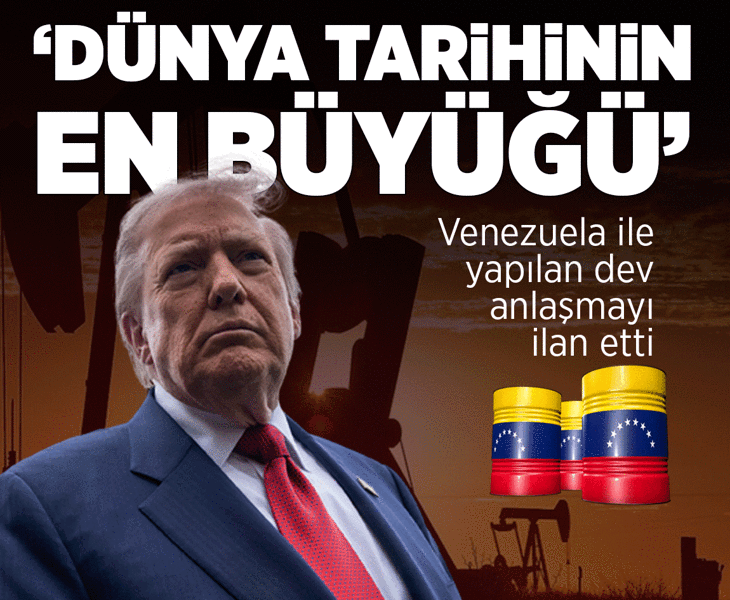 Tam 65 milyar varillik petrol! Trump, dev anlaşmayı ilan etti: Dünya tarihinin en büyüğü