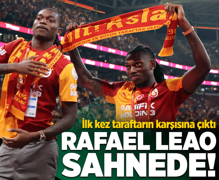 Galatasaray maçı kazandı! Rafael Leao, Rams Park'ta sahaya indi