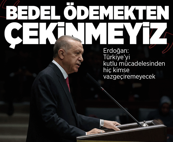 Cumhurbaşkanı Erdoğan’dan 30 Ağustos mesajı: Bedel ödemekten çekinmeyiz
