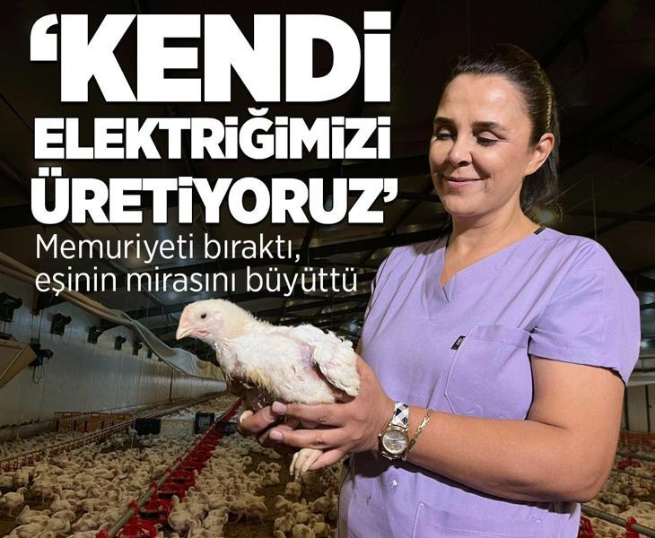 Memuriyeti bıraktı, eşinin mirasını büyüttü