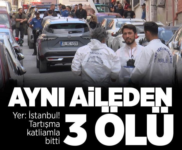 Son dakika... Fatih’te aile faciası! Emekli polis eşi ve çocuğunu öldürdü