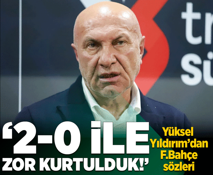 Samsunspor Başkanı Yüksel Yıldırım: 2-0 ile ucuz kurtulduk