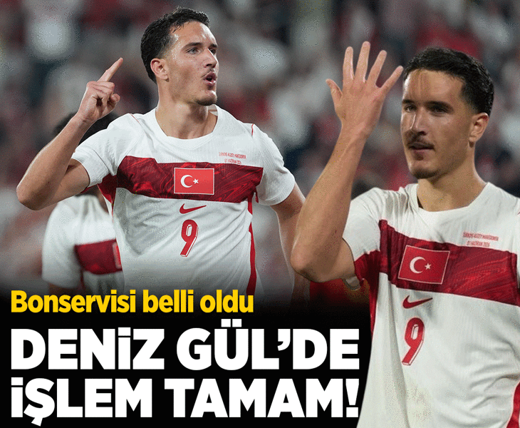 Galatasaray'da Deniz Gül'de işlem tamam! Bonservis bedeli belli oldu