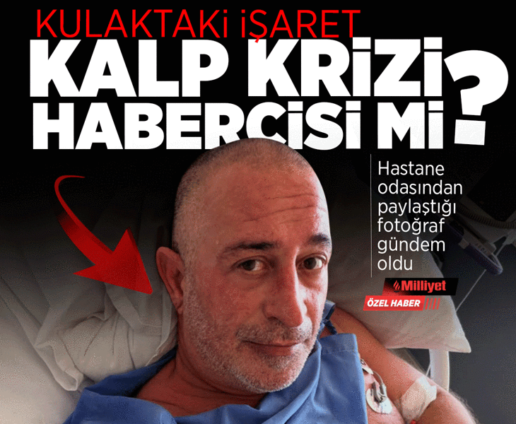 Cem Yılmaz'ın kulağındaki kalp krizi detayı! Doktor çizgiyi gösterdi: 'Yıllardır var'