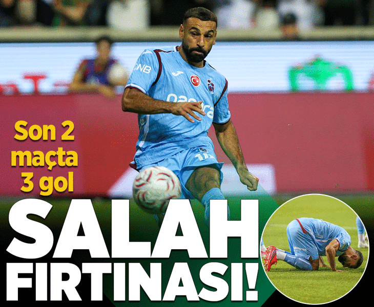 Trabzonspor'da Mohamed Salah fırtınası! 2 maçta 3 gol