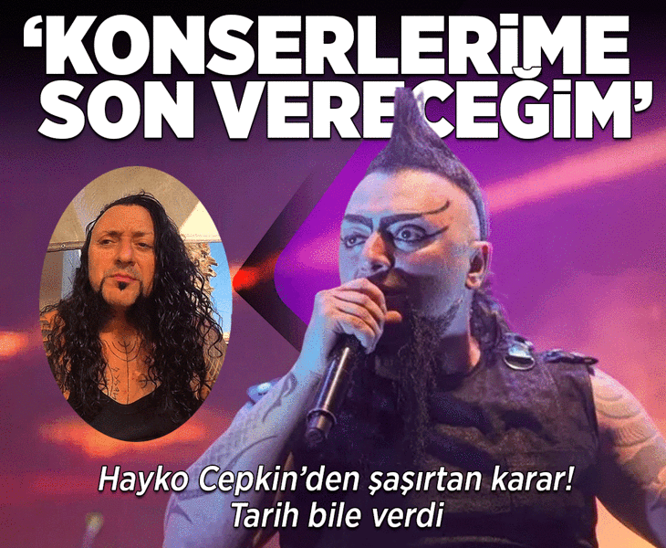 Hayko Cepkin'den hayranlarını üzen haber! 2 yıl sonra konserlerini bırakıyor