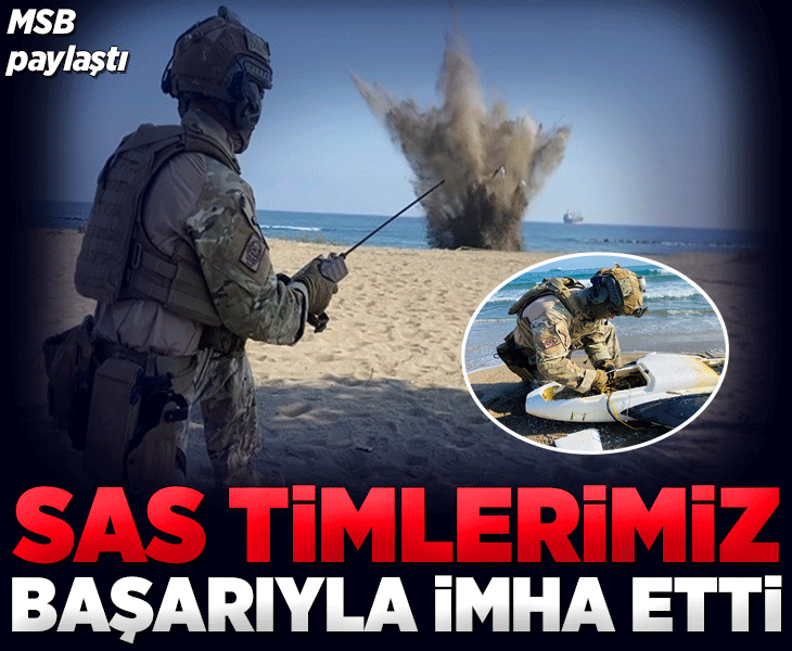 MSB duyurdu! SAS Timlerimiz başarıyla imha etti