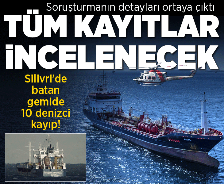 Son dakika... Marmara Denizi'nde iki gemi çarpıştı