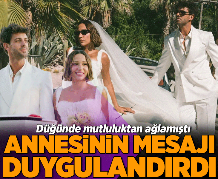 Düğünde mutluluktan ağlamıştı! Zeynep Bastık ve Serkay Tütüncü nikahından yeni kareler