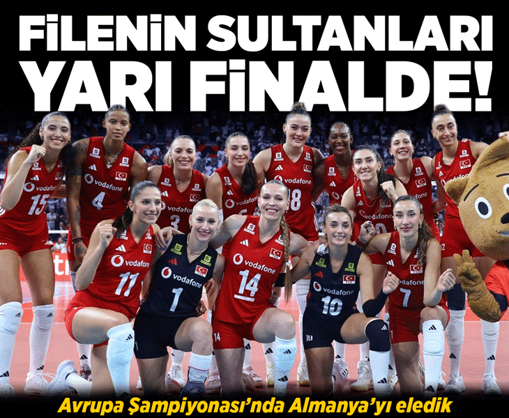 Filenin Sultanları çeyrek finalde Almanya'yı yıktı! Avrupa Şampiyonası'nda yarı finaldeyiz